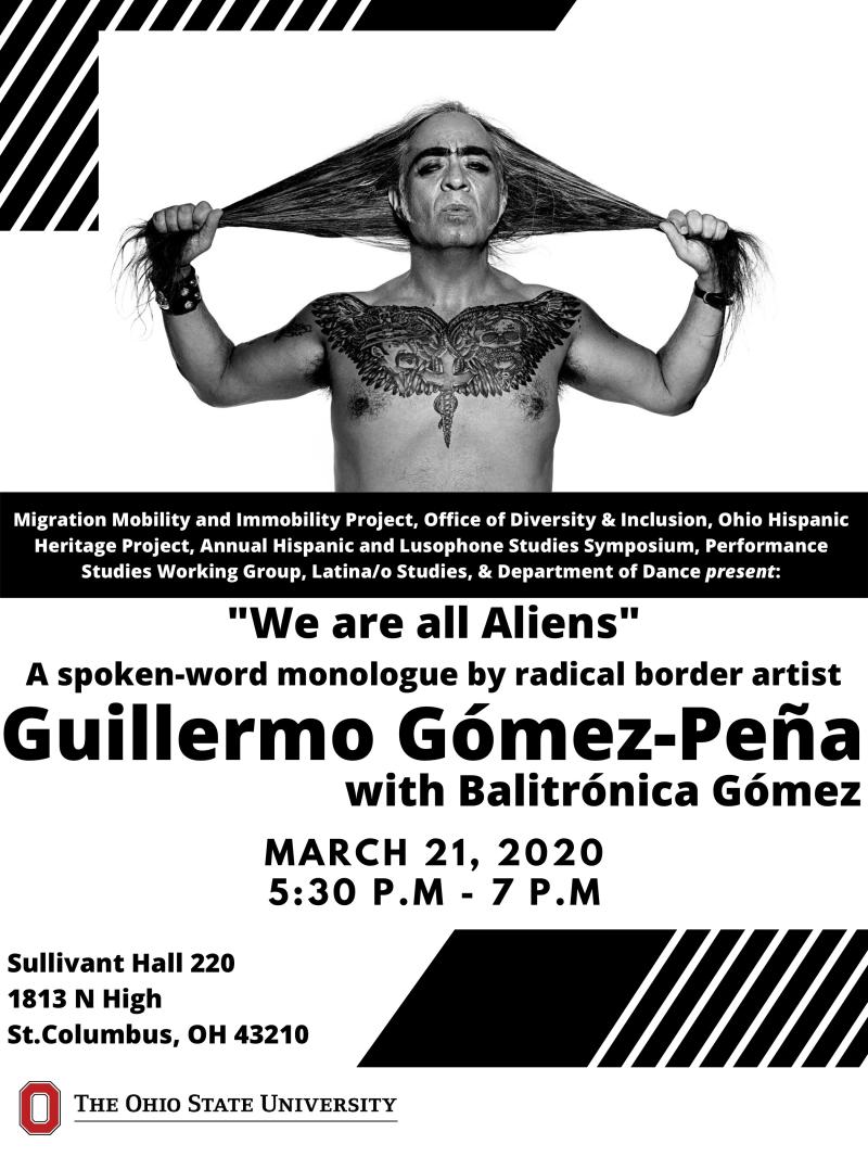 guillermo gomez pena poster