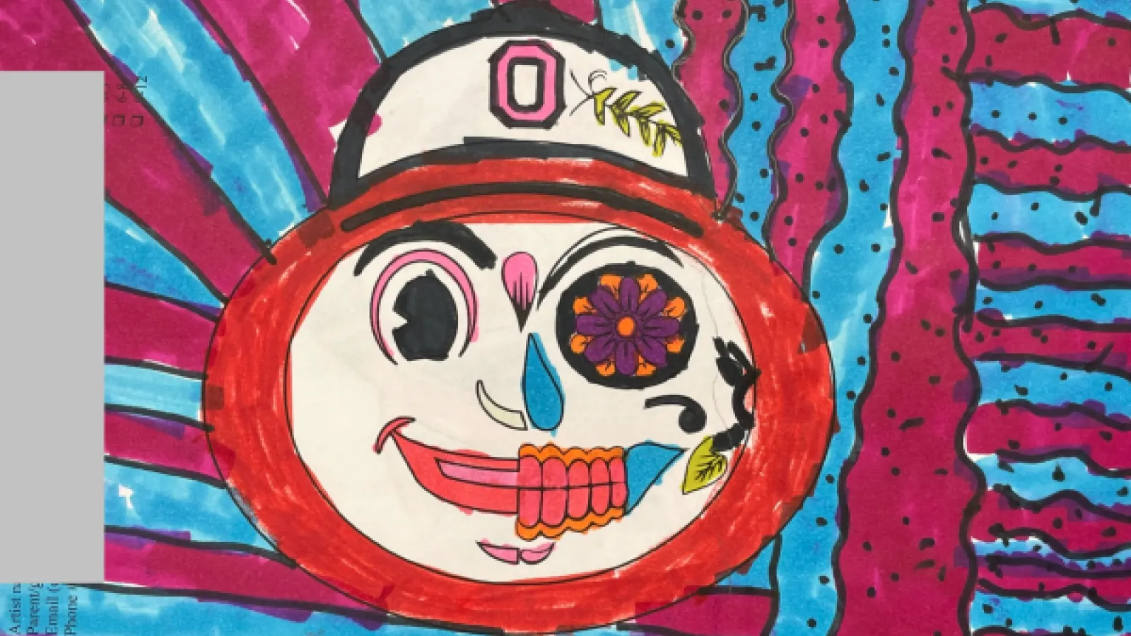 Brutus / Calavera Coloring Entry