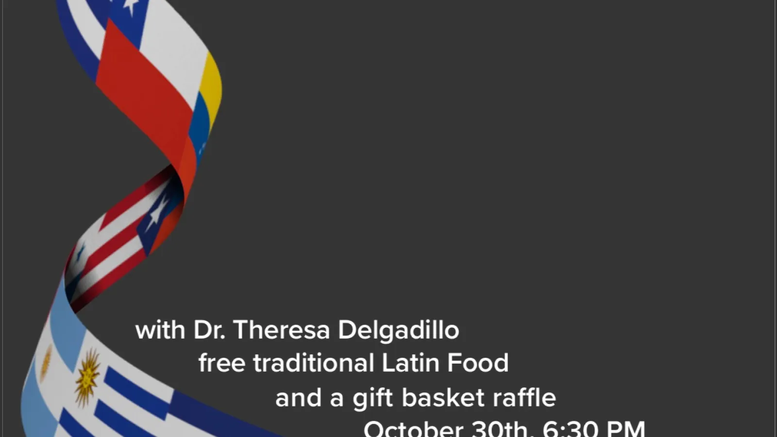 Conversation with Dr. Theresa Delgadillo and Latin Food