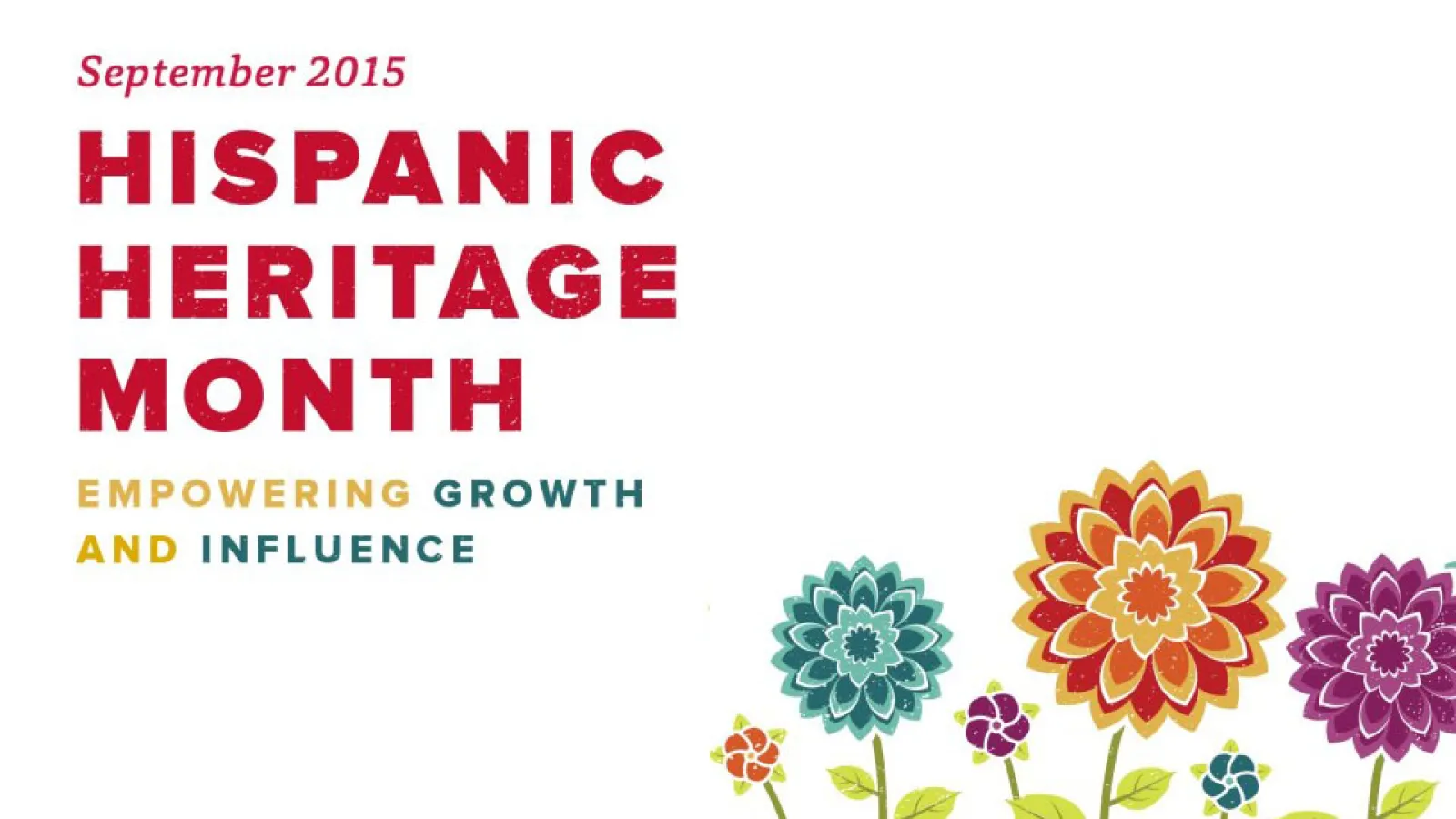 Graphic advertising Hispanic Heritage Month at OSU