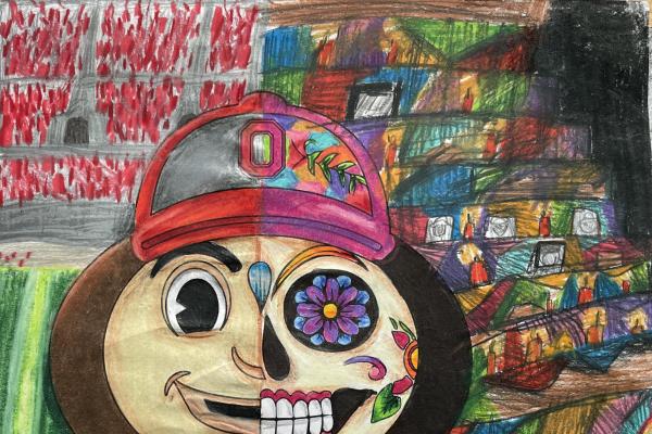 Brutus / Calavera Coloring Entry