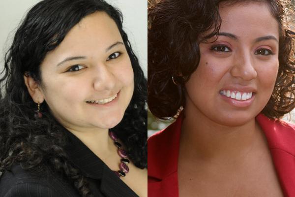 Split photo with Marisol Becerra on the left ad Lila Fernandez on the right Split photo with Marisol Becerra on the left ad Lila Fernandez on the right